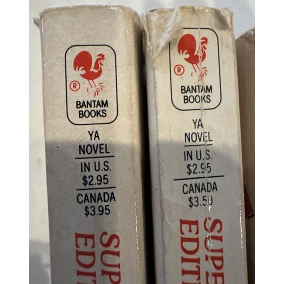 Partial Set Series Lot of 5 Sweet Valley High Super Editions Francine Pascal 80s - Picture 7 of 7